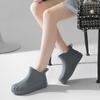Fashion Women's Short Rain Shoes Thick-soled Non-slip Low-tube Waterproof Rain Shoes Water Boots Candy-colored Women