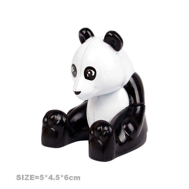 Large Size Building Blocks Cat Dog Pig Rabbit Miniature Add-Ons Fitting Blocks Farm Animals Collection Assemble Education Playthings Ideal For Kid