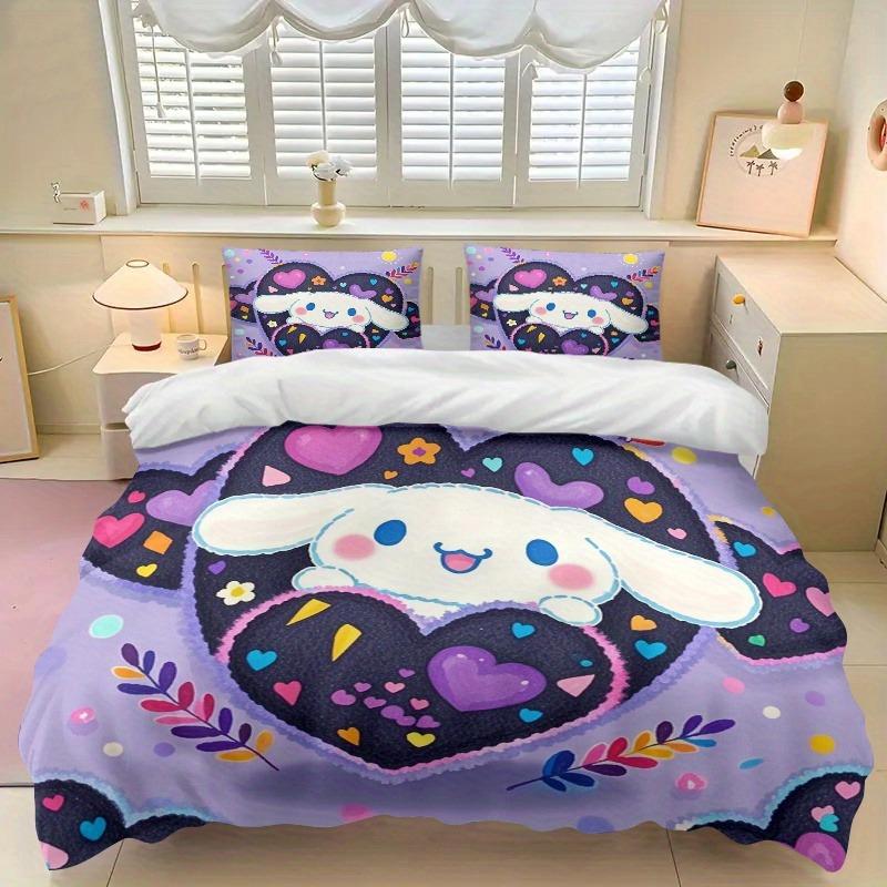 

Мультяшный Пудинг Собака Комплект Пододеяльника 2/3 Предмета, Без Наполнителя, Мягкий И Удобный, Подходит Для Спальни, Гостевой Комнаты 90x200cm