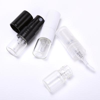 10 Stück 1 ml Glasflasche Parfüm Unterabfüllung Ultrafeines Spray Hochwertige leere Flasche Parfümzerstäuber Kosmetikbehälter