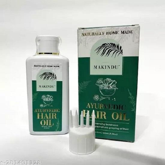 MAKINDU COSMETICS Ayurvedic Hair Oil For Hair Growth