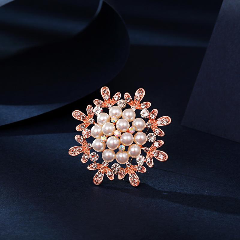 New brooch high-end high-end pin exquisite suit corsage wholesale fixed clothes