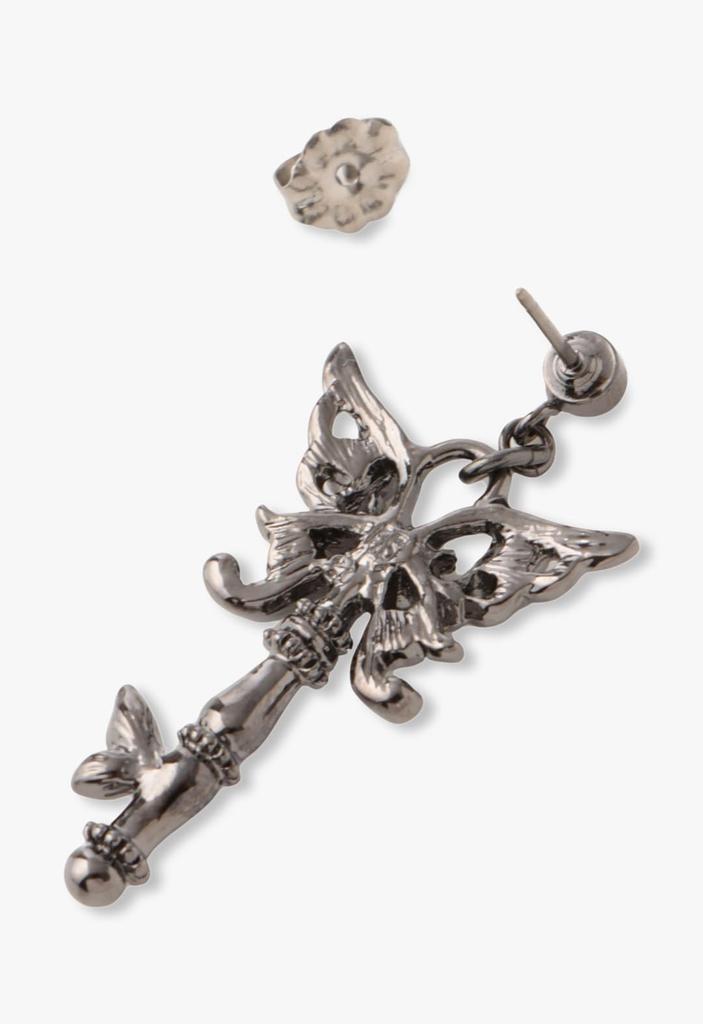 Kolczyki Anna Sui Motyw Klucza z Motylem SAMA1486 XV
