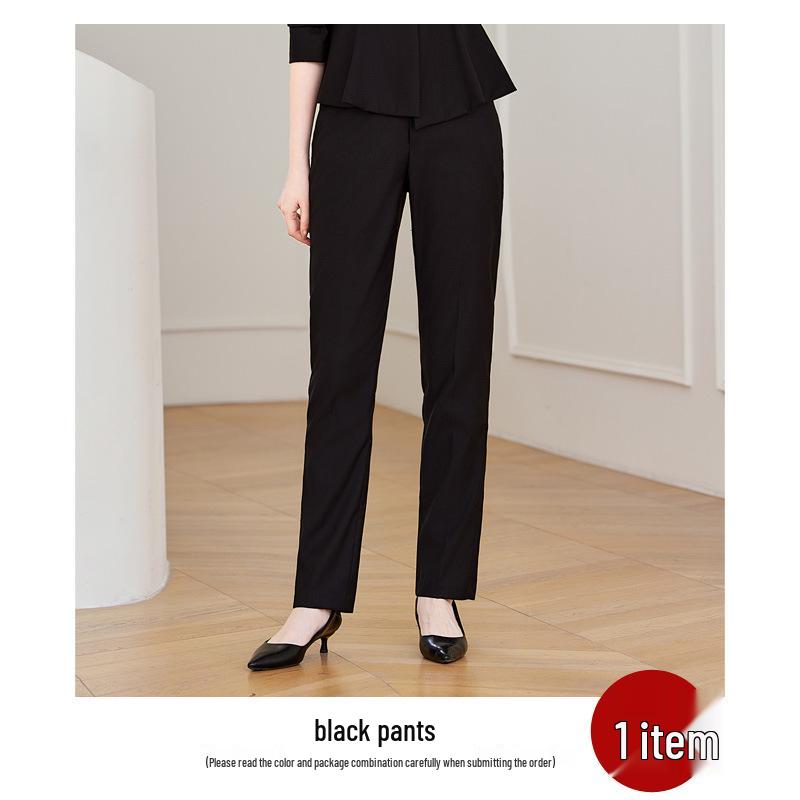 Elegant Skirt Suit for Professional Women - Perfect for Autumn & Spring Administrative Workwear