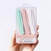 1/3-Piece Folding Facial Shaver, Facial Eyebrow Trimmer, Eyebrow Razor, Anti-Scratch Razor, Makeup Tools, Unisex Facial Razor