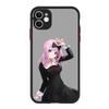 Liebe ist Krieg Anime Fujiwara Kaguya Luxus Mattes Handyhülle Für iPhone 13 14 12 11 Pro Max XR XS X 7 8 Plus Silikon Bumper Hülle