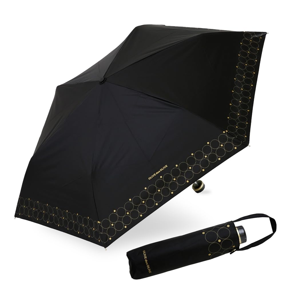 

Ogawa Складной Солнцезащитный и Дождевой УФ Водоотталкивающий Термостойкий OLIVE des Manual 71036 (Огава) [2025] Женский зонт, Защита, 99,9% защита, Водоотталкивающий, Экранирующий, чёрный