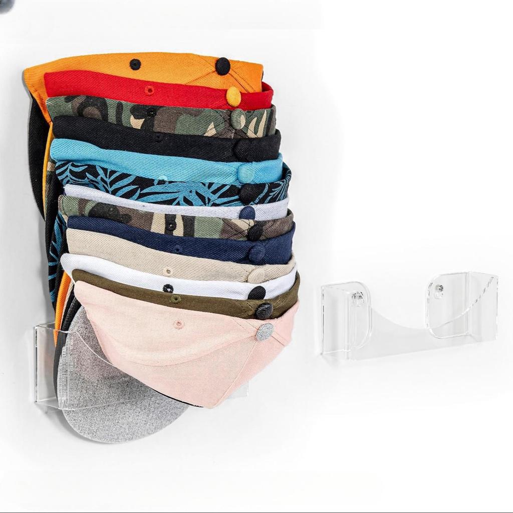Wall Hat Rack Baseball   Mount Storage   20 Hat  acity for Closet