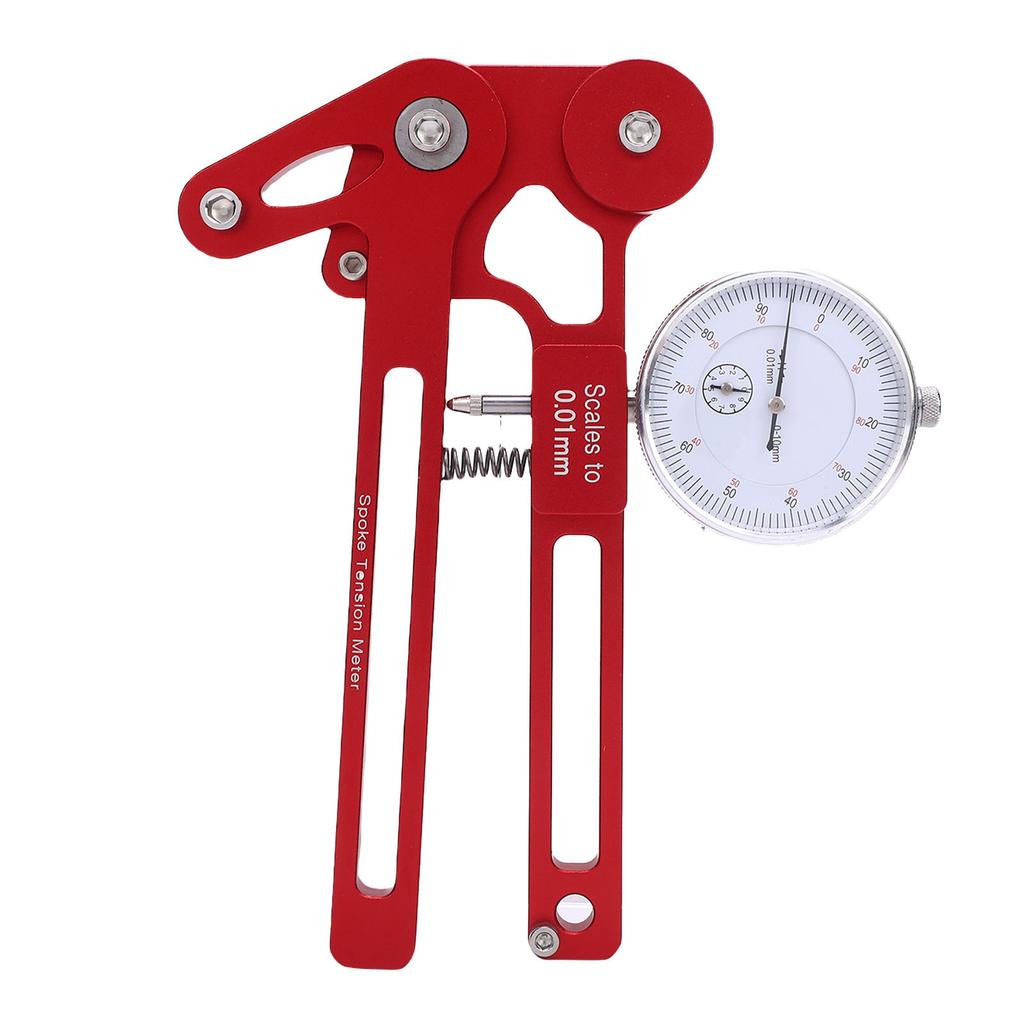 Bike Wheel Spoke Tension Meter Alloy Rugged Bike Wheel Rim Alignment Meter for Repairing