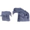 Plastic Double Tunnel Wooden Train Track Toy Accessories For Tunnel Track Train