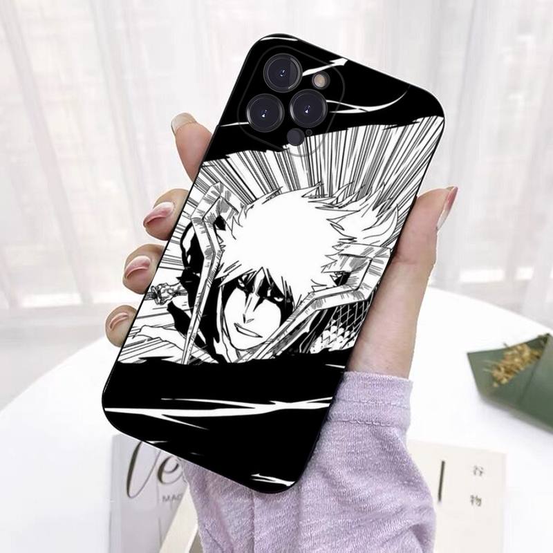 

Мягкий силиконовый чехол для телефона с японским аниме «Блич» для iphone 14 13 12 11 Pro Mini XS MAX 8 7 6 Plus X 2020 XR Shell iphone 14 plus