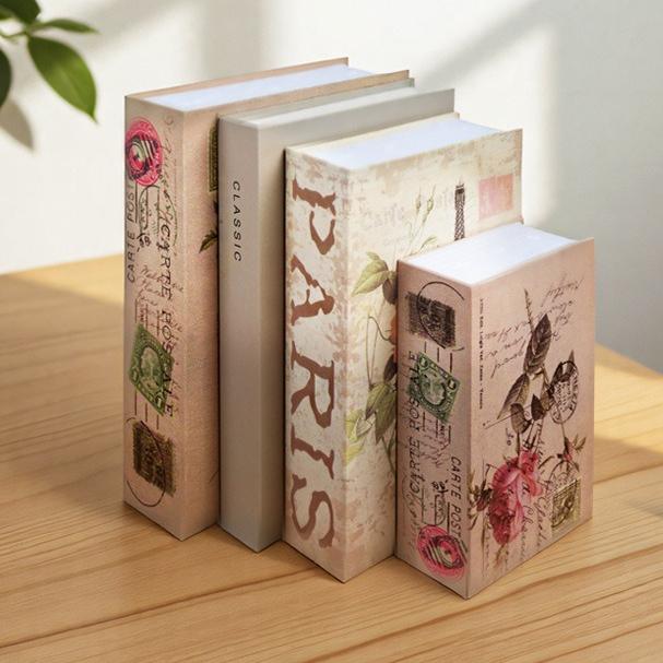 Diversion Book Safe with Combination Lock Money Hiding Box Safe Secret Hidden Metal Lock Box Collection Storage Case