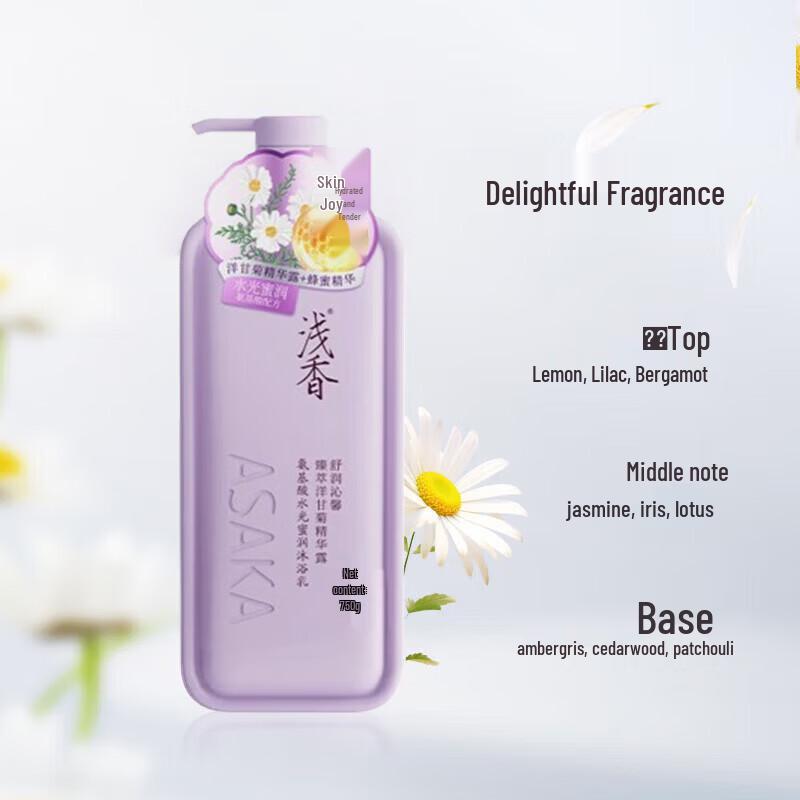 ASAKA Amino Acid Dewy Honey Shower Lotion