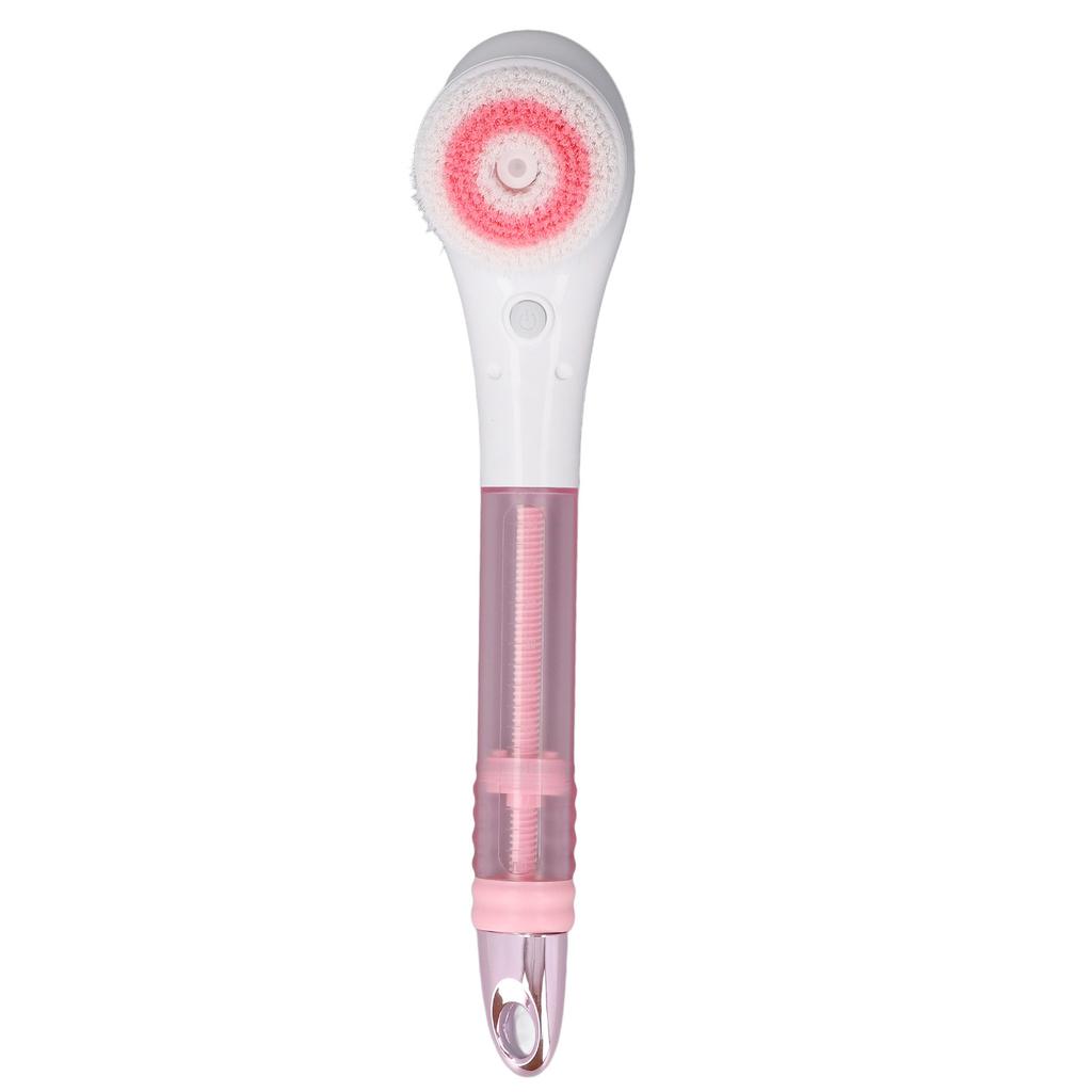 Electric Body Brush with Handle IPX6 Water Resistant Automatic Scubber Shower Brush Cleansing Bath Brush