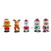 5x Christmas Wind Up Toys Stocking Stuffers Goody Bag Fillers Head Walking Clockwork