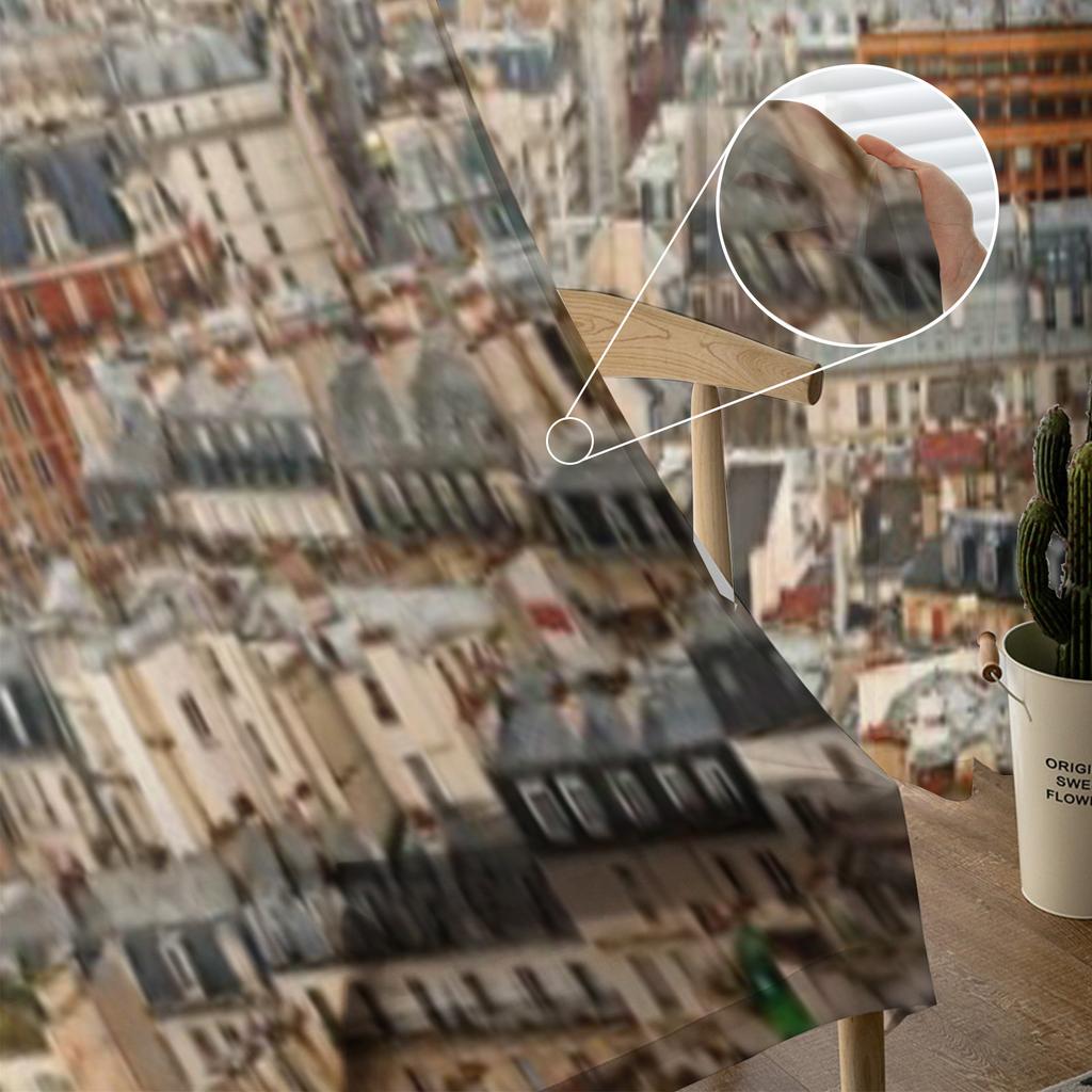 Paris Med Pantheon vid solnedgången Frankrike Skira gardiner för vardagsrum Tygfönstergardin Sovrum Kök Slöja Draperier