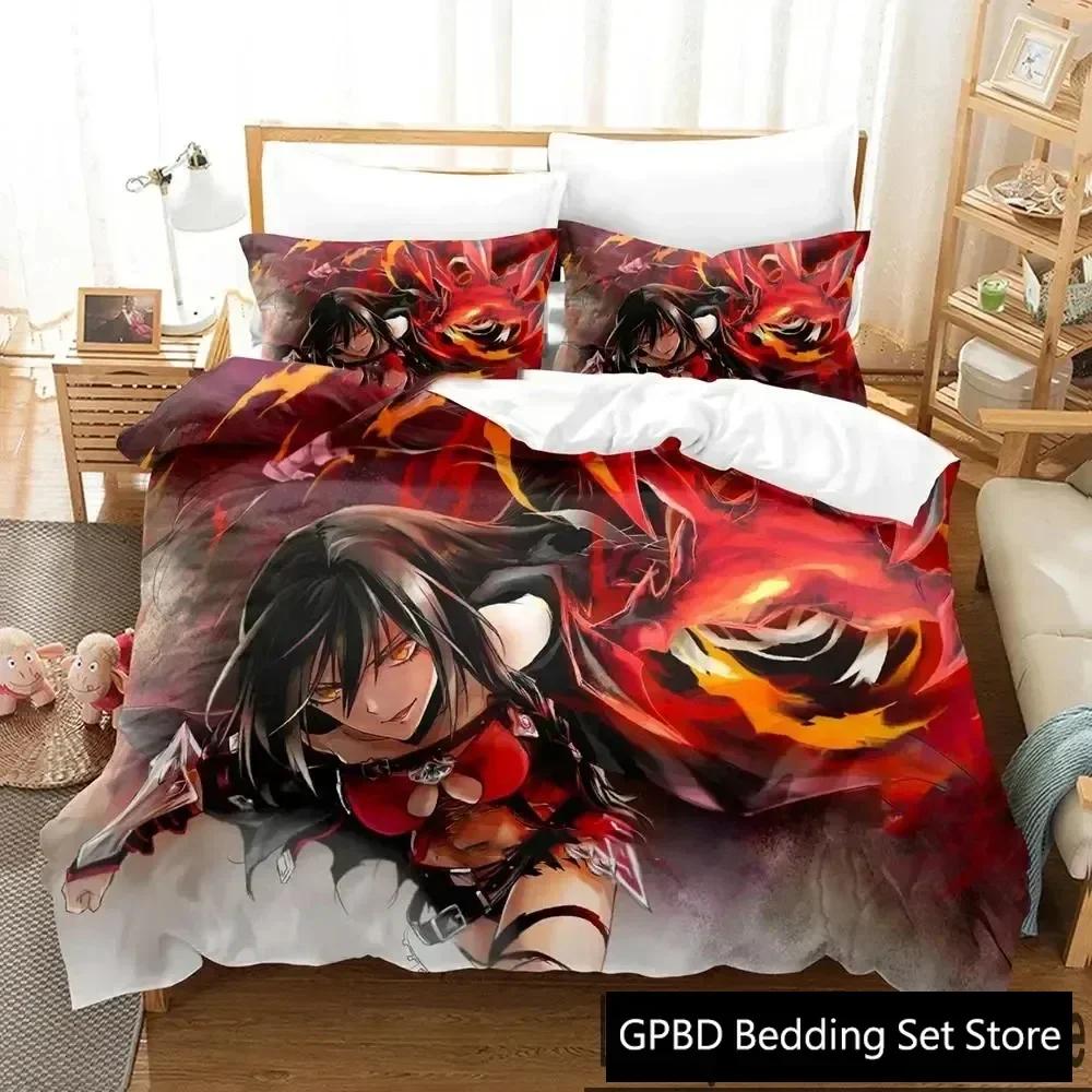 Bettdecke 3D-Druck Tales Of Berseria Bettwäsche-Set Schlafzimmer Weich Modern S Bequem Kinder Und