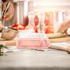 Butter Storage Box Transparent Cover Stainless Steel Cutter Detachable Easy Clean Butter Fresh Box Cheese Container Kitchen