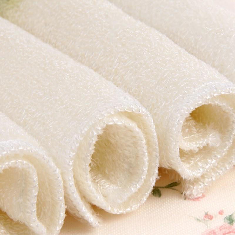 1PCS Dish Tuch Bambus Faser Hohe Effiziente Anti-fett Waschen Handtuch Küche Reinigung Wischlappen