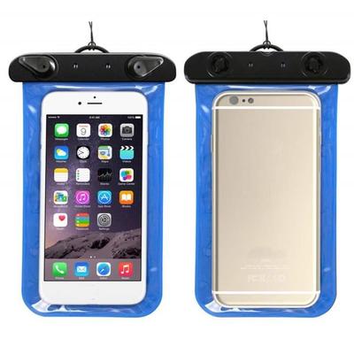 Waterproof Phone Case for 6.5 Inch - Blue - Swimming, Diving, Skiing, Cycling, Jogging