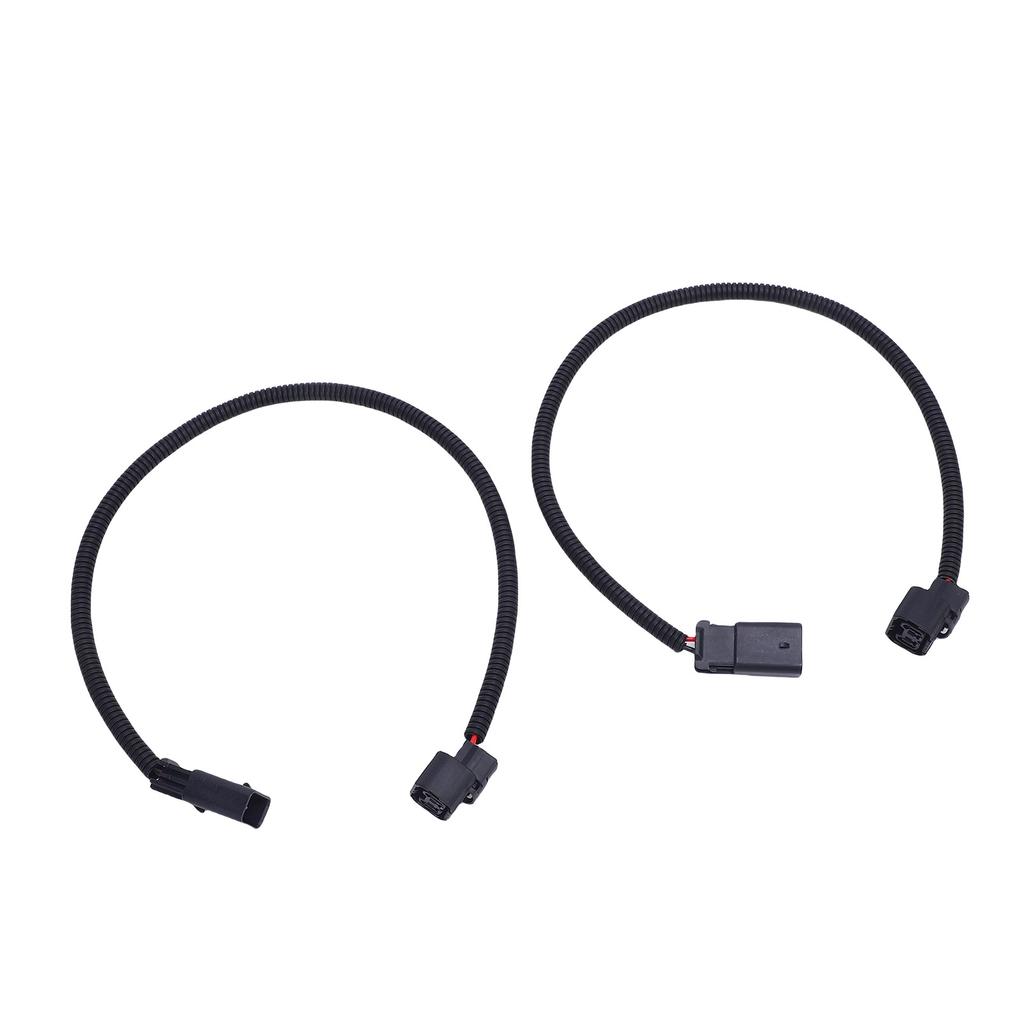 2PCS Fog Light 18in Extension Wire Harness Flexible Fog Lamp Extension Cords Connector Replacement