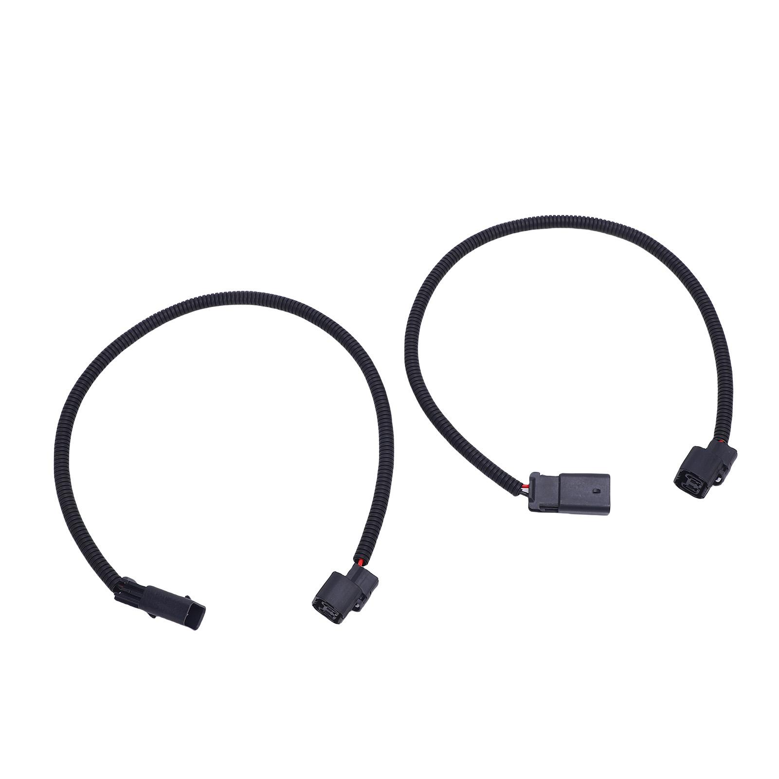 

2 шт. Жгут проводов-удлинителей противотуманных фар 18 дюймов, гибкие удлинительные шнуры для противотуманных фар, сменный разъем