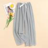 Women's Casual Fashion Sleep Pants Striped Loungewear Pants Wearable As Outerwear High-Waisted Pants