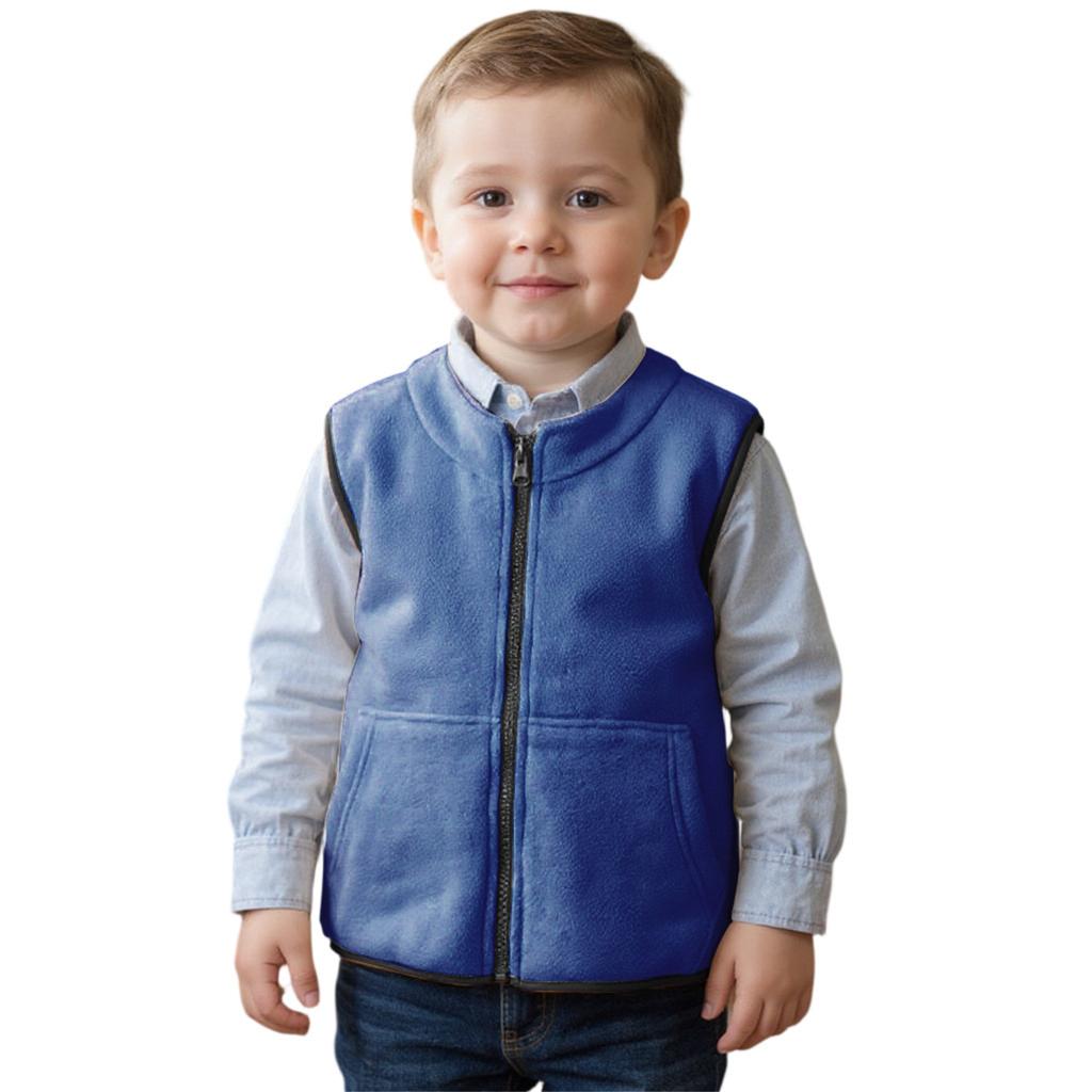 Children's Vest  Fleece Vest  And Winter Plus Velvet Thickened Waistcoat Children's Vest
