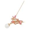 Swarovski Gema Gold Plated Crystal Pearl Necklace Women Necklace 5688490