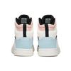 Anta Casual Abrasion Resistant Slip Resistant High Top Skateboard Shoes Women's White Pink Blue 122138071-2