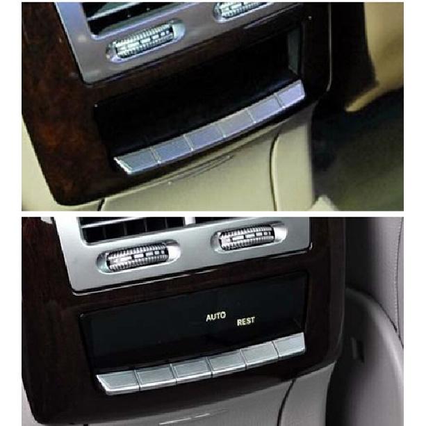 6pcs Car Rear Row  Air Conditioner Control Switch Button For Benz S W221 06-13