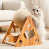 Cat Scratching Ball Toy Kitten Sisal Rope Ball Grinding Paws ToyDurableWear-resistant,no shedding chips  Cats Scratcher pet