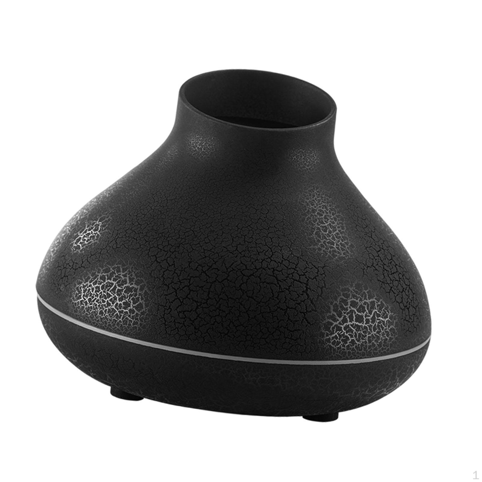 

Аромадиффузор и увлажнитель 130 мл для ароматизации и украшения дома чёрный