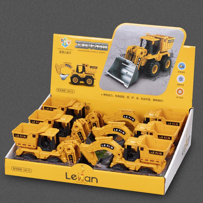 Inertia Plastic Simulation Excavator Bulldozer Children Vehicle Engineering