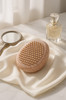 Peigne de Massage du cuir chevelu en forme d'œuf, peigne antistatique en marbre, petit peigne de coiffure Portable, Salon professionnel, soins capillaires, peigne de voyage