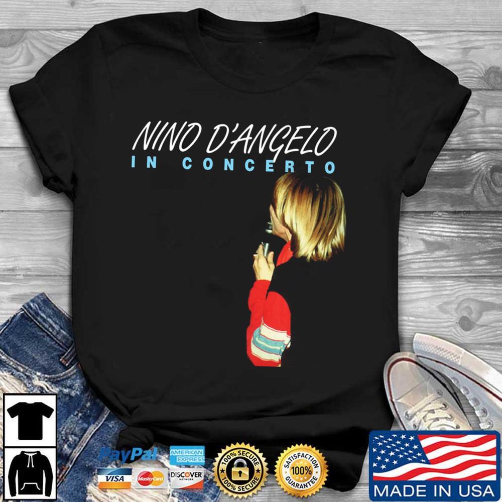 

Nino D Angelo In Concert VolumeBlack unisex ALl size shirt D1164 Unisex T-Shirt L