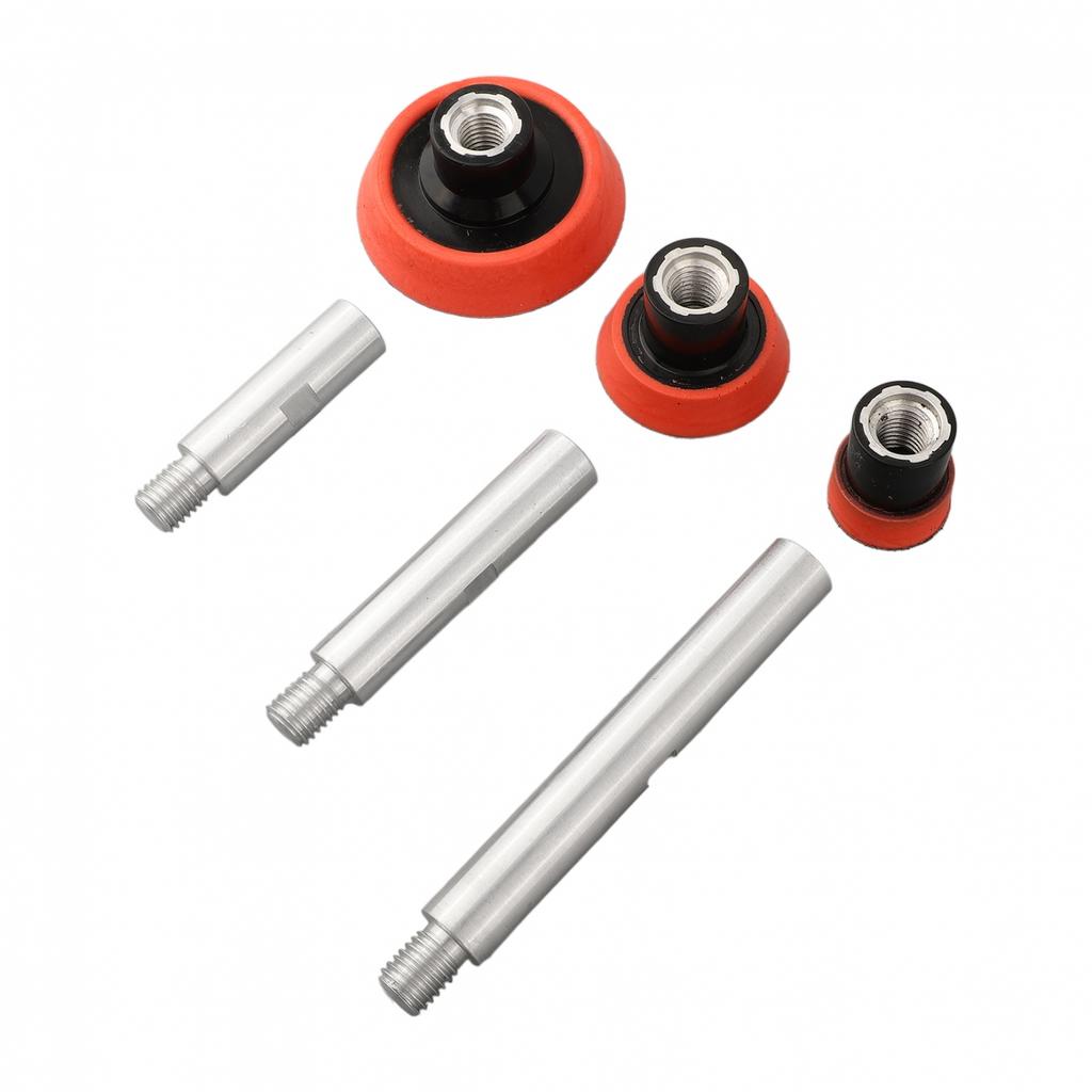 Extension Shafts Polishing Pads Set Polishing Pads Thread Adapter