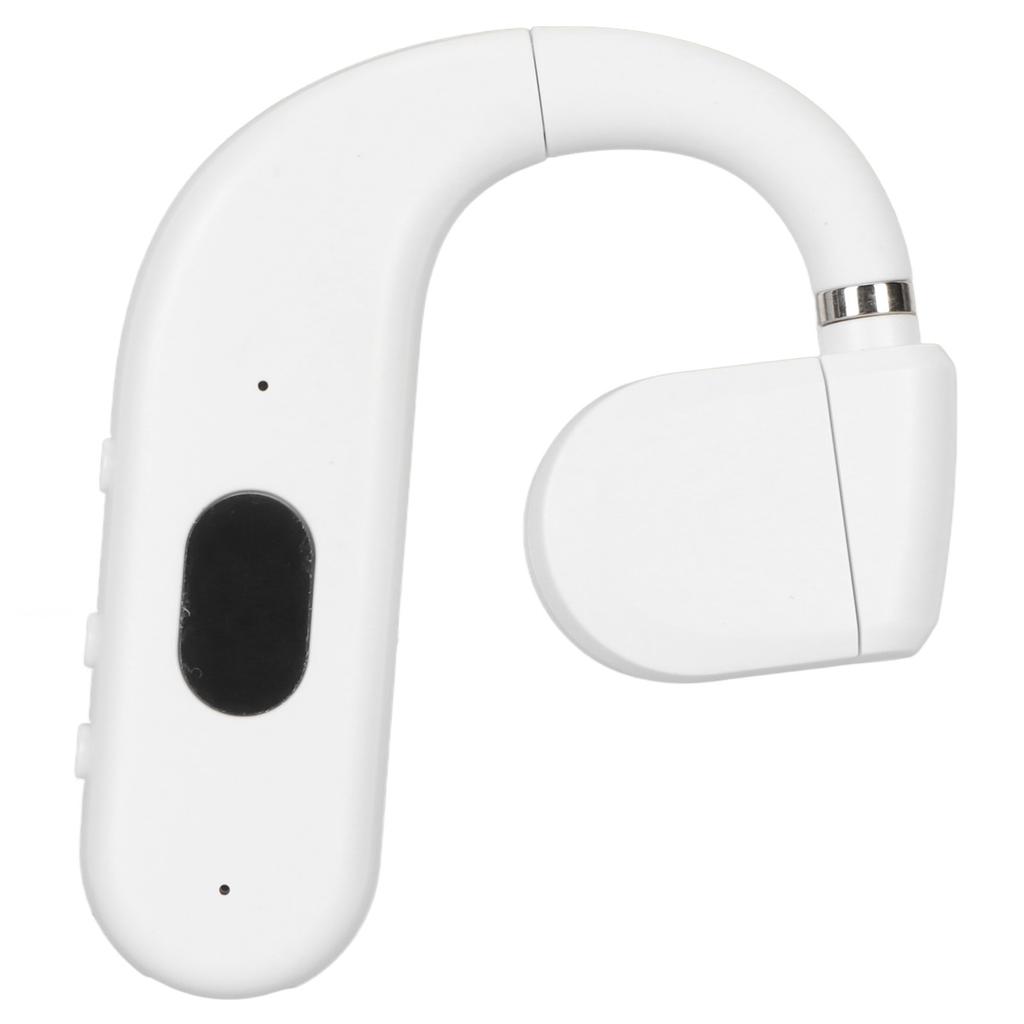Bluetooth Headset BT 5.3 Noise Cancelling HD Calls Long Battery Life Single Ear Earpiece for