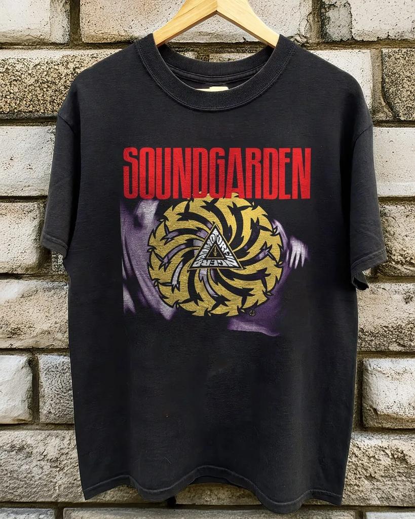 Heißer Verkauf NEUES Soundgarden Vintage Stil Unisex Schwarzes Baumwoll-T-Shirt Herren Damen Streetwear Harajuku Mode Sommer Neues T-Shirt Locker Lässig Übergroßes Oberteil