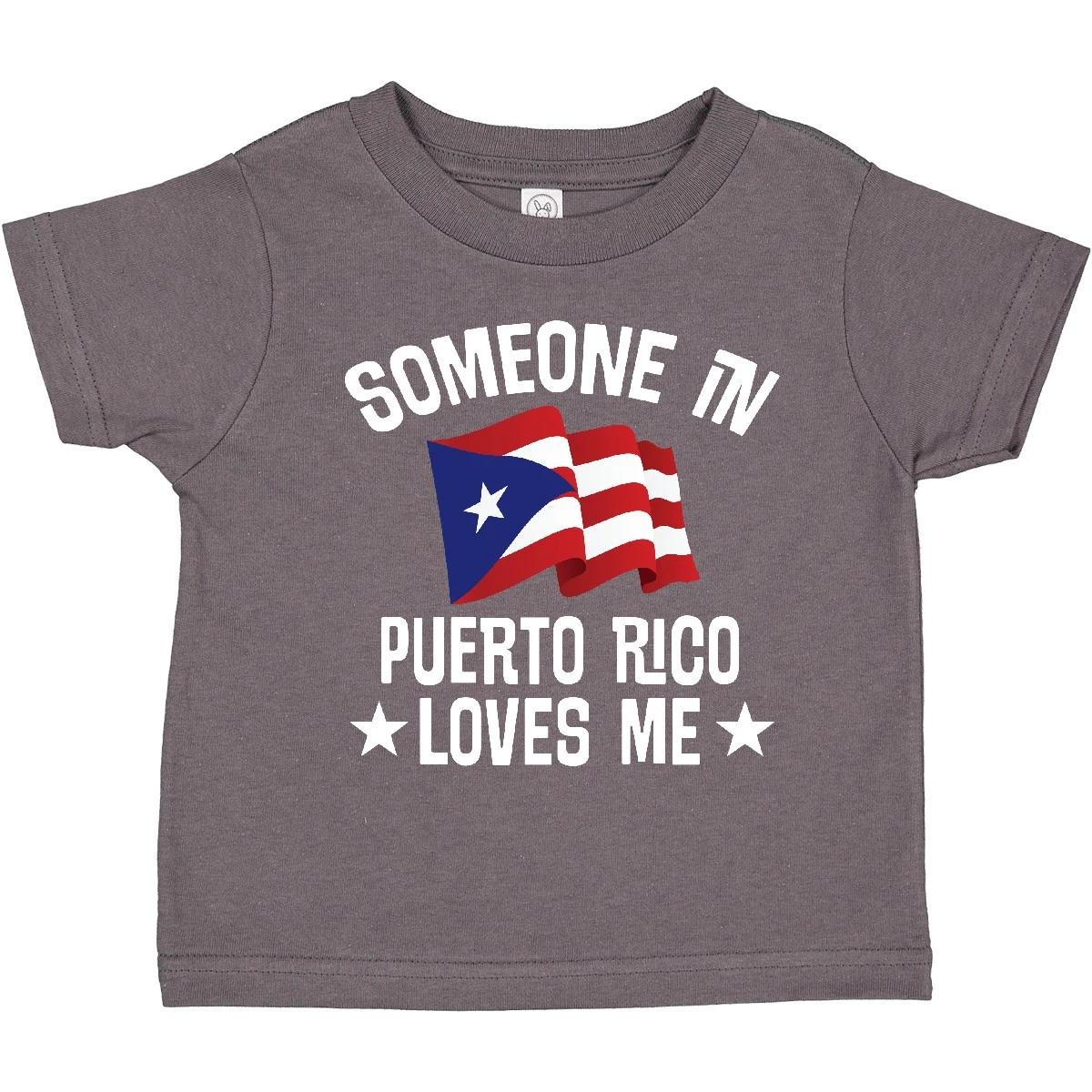 Inktastic Someone In Puerto Rico Loves Me Toddler T-Shirt Travel Pride Hispanic 120