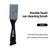 2 In 1 Car Dust Tool Cleaning Brush Interior Accessories Sticker For BMW X1 X3 X4 X5 E46 E90 F20 E60 E39 F10 M1 M2 M3 M5 M6 M