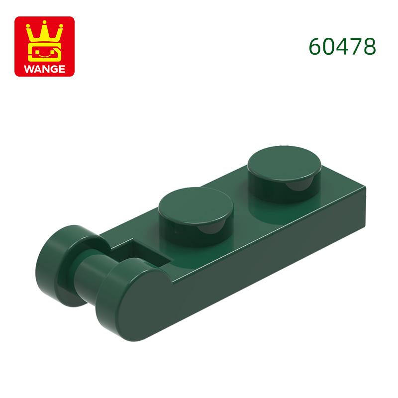 Non-Toxic 208Pcs/Lot 60478 1 X 2 With Bar Handle On End Block Moc Color Accessories Compatible With Curved Brick Diy Toys For Kid