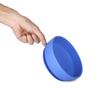 Okabe Western Tableware Pitatto Silicone Factory, Plate, Blue, PD-03, 15.5cm