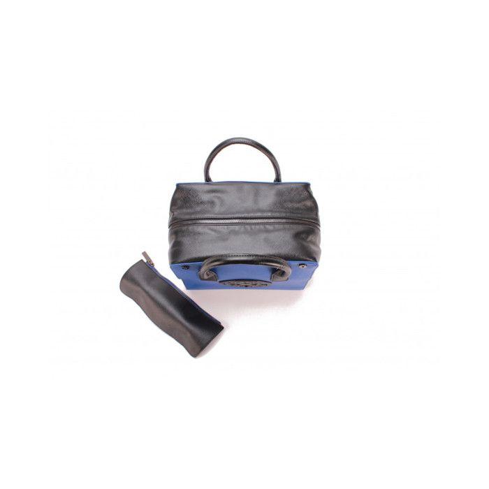 Christian Lacroix Sac à Main Royal 2 Bleu Royal/Noir