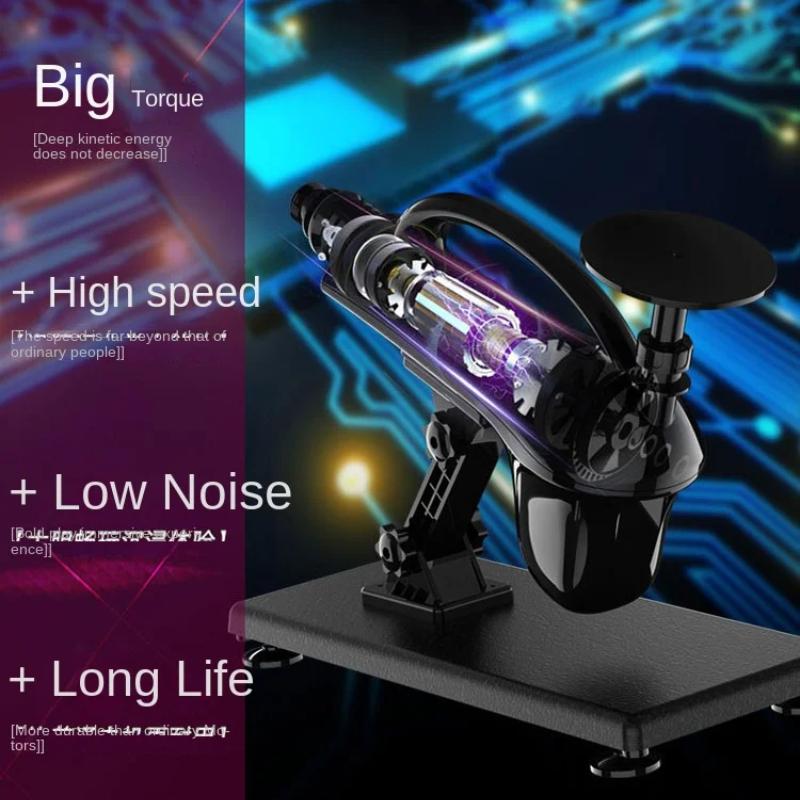 Adult Product Counting Gun Machine for Women, Heating, Shaking, Tongue Licking and Masturbating Device, Simulation of Penis Insertion, for 18+