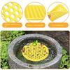 4/6/8PCS Floating Island Bee Butterfly Watering Station Butterfly Bee Waterer Pollinator Watering Station Outdoor Garden Decor