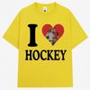 Heated Rivalry I Love Hockry T Shirts Llya Rozanov Unisex Women Fashion Vintage Tshirt Oversized 100 Cotton Tshirts Streetwear