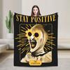 Art the Clown The Terrifier 3 Blanket Fleece Printed   Multifunction Lightweight Thin Throw Blankets for Sofa Outdoor Bedspreads