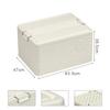 Super Large Capacity Storage Bin With Wheels Foldable Clothes Storage Box Bedroom Stackable Durable Clothing Organizer Box