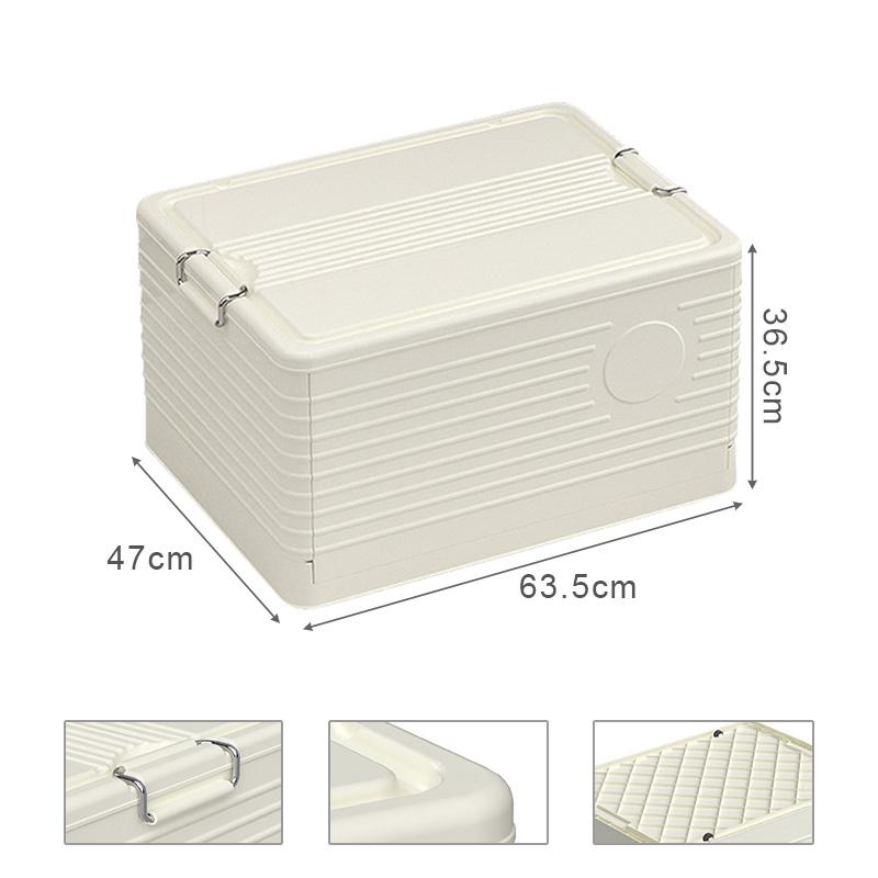 Super Large Capacity Storage Bin With Wheels Foldable Clothes Storage Box Bedroom Stackable Durable Clothing Organizer Box